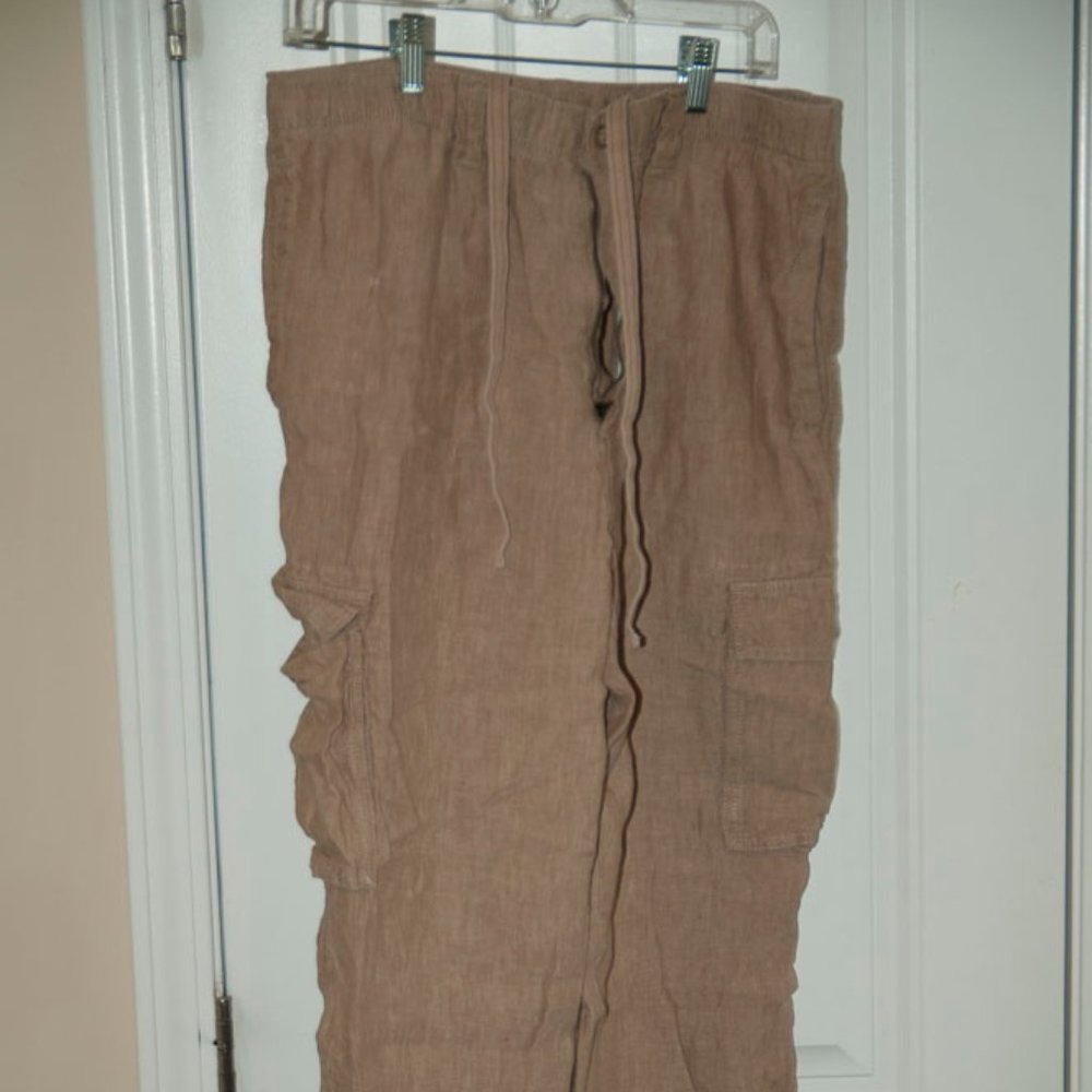 Caribbean Linen Draw String pants 38x32